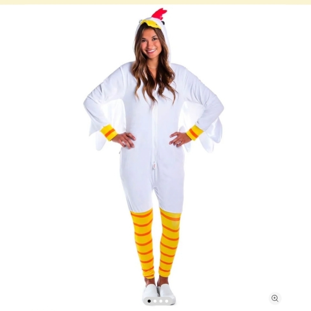 NWT! Tipsy Elves, UNISEX Chicken Costume, Size Med, MSRP $79.95